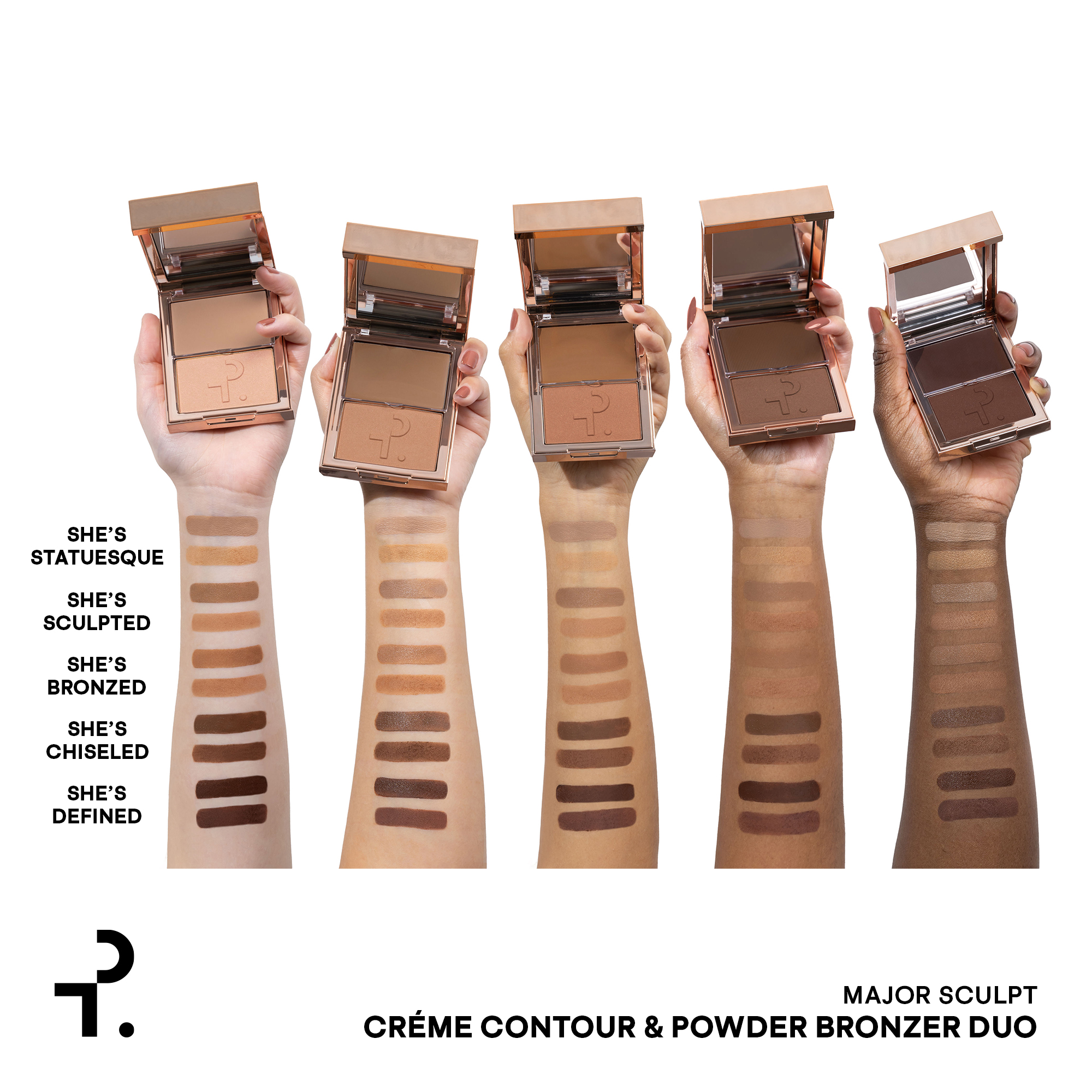 MAJOR SCULPT CRÈME CONTOUR & POWDER BRONZER DUO (DÚO DE BRONCEADORES)